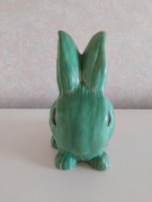 Sylvac Large Green Rabbit (1027) - (22cm) - Excellent Condition