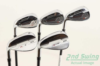 TaylorMade RSi Iron Set 8-PW AW SW Graphite Regular Left +1/4