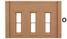 O - Three window wall, 2 ea. :"Modular System" DPM-90105