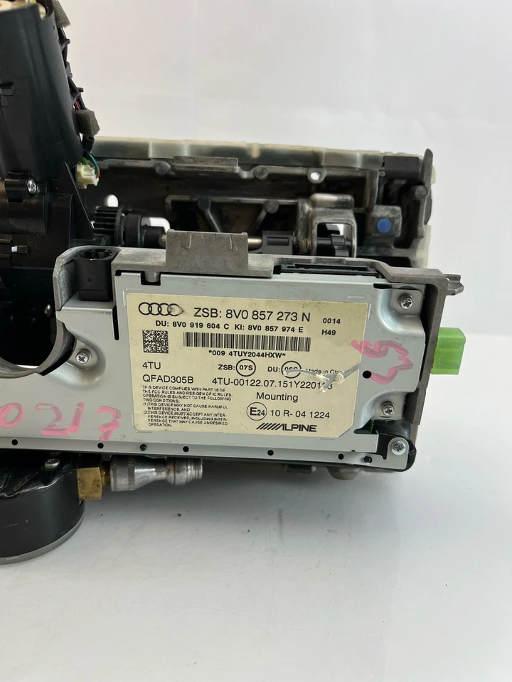 Pantalla de navegación de información central 15-17 Audi S3 OEM A3 8V0857273N6PS Foto 3 de 4