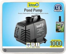 Powers Pump, Heads Tetrapond Waterfalls/Filters/Fountain Garden Water