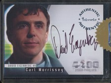 INKWORKS 2006 THE 4400 SEASON 1 DAVID EIGENBERG #A-8 AUTOGRAPH CARD