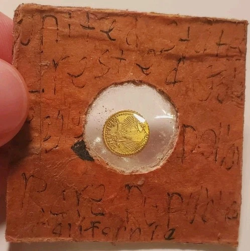 1879 Octagonal Liberty $1.00 MS California Fractional Gold Coin #One Dollar