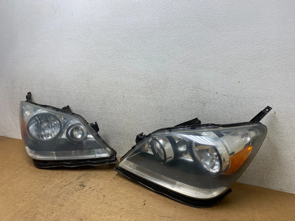 Conjunto de faróis de halogênio 2005 2006 2007 Honda Odyssey esquerda+direita T3336 DW - Imagem 2 de 4