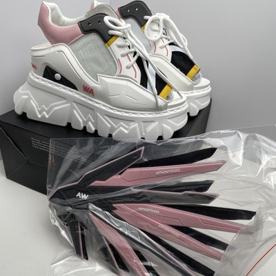 Anthony Wang Gooseberry 01 Gundam Wing White Platform Wedge