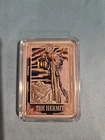 2022 Niue 1oz .999 Silver The Hermit Tarot Card Colorized Coin OGP