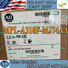 AB MPL-A310F-MJ74AA AB MP-Series MPL 240V AC Rotary Servo Motor New