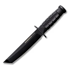 Cold Steel Leatherneck Tanto Fixed Blade 6.75in Black Powder Coated Blade