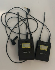 Sony Wireless Microphone URX-P03 UTX-B03 Set, 3.5mm Audio Console/Tabletop