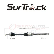 SurTrack FD-8159 CV Axle Shaft for Constant Velocity ms