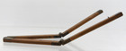 ANTIQUE NO. 64 BOXWOOD & BRASS 12" FOUR-FOLD POCKET RULE — photo 4