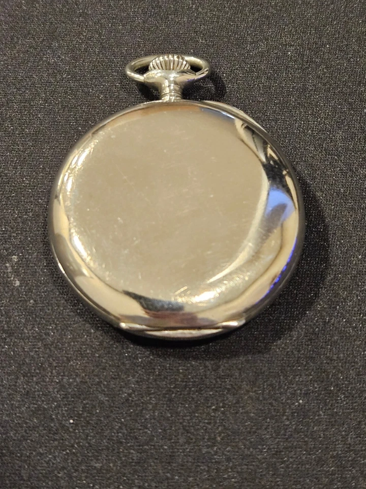 Reloj de bolsillo Longines EFCo 1918 50 mm esfera esmaltada 15J 24 horas Primera Guerra Mundial era 3416444 coincide Foto 2 de 4