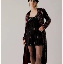 NWT Free People X ANNA SUI Malorie Mini Dress Size M