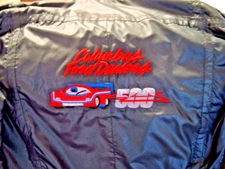 1986 Columbus Ford Dealers 500 Jacket-IMSA Race-Worn Once-Excellent-Size Large!