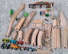 Wooden Thomas Train Track Brio Ikea 57 Pcs. Universal Starter Set/Lot Expansion