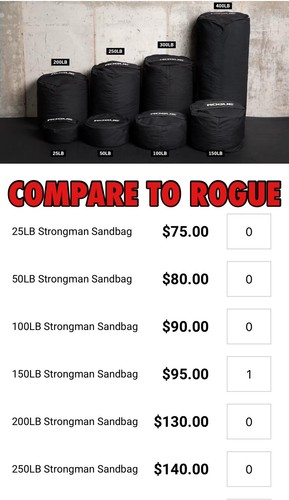 NEU Never Stop Grindin' CrossFit WOD/Strongman Atlas Stein Sandsack 50 Pfund Tarnfarbe - Bild 8 von 14