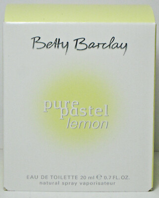 (649,50  / L), Betty Barclay, pure pastel lemon, 20 ml Eau de Toilette, OVP