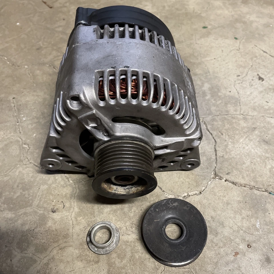 Land Rover Defender RRC 93-95 Alternator YLE10100 AL9346X TESTED GOOD 2 Pulleys — 第 4/4 张图片