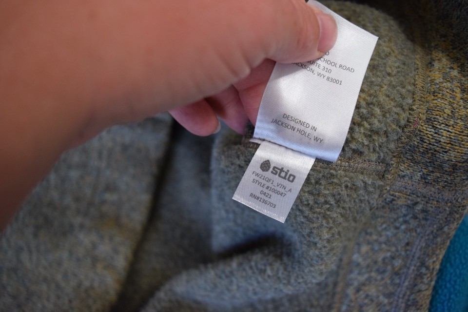 Stio Women’s Sweetwater Fleece Zipup Jacket Size Medium Brown eBay