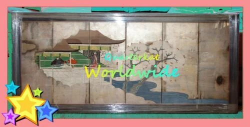 Antique Japanese Screens