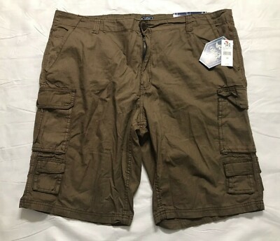 Black Jack Rip Stop Cargo Shorts Mens Size 42 Olive Green Cotton