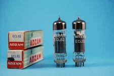 Pair Adzam  ECL82 NOS NIB Tested Triode Power Tubes Valves Rohres 6BM8