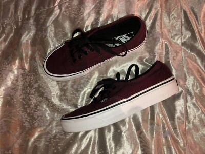 Vans Authentic Unisex Sneaker low in weinrot Gr. 36,5 neuwertig!