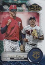 CARLOS CORREA TOPPS GOLD LABEL CLASS 3 BASE MINNESOTA TWINS #79 2022 22