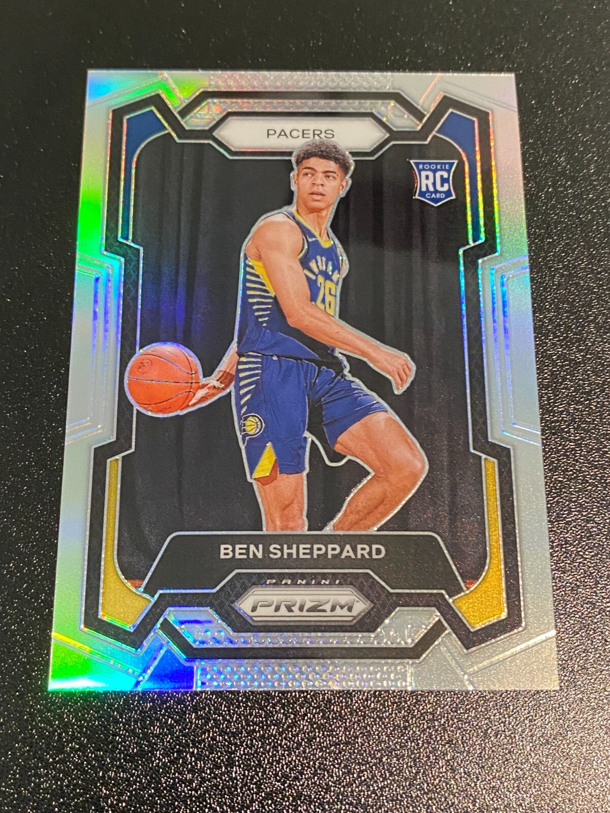 Ben Sheppard 2023-24 Panini Prizm Rookie SILVER PRIZM #172 - Indiana Pacers RC