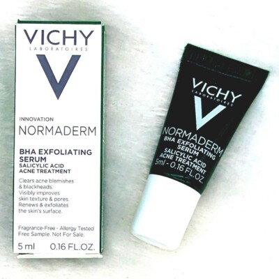 VICHY Normaderm BHA Exfoliating Serum - 5ml Travel - Brand NEW