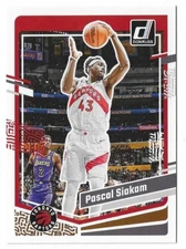 2023-24 Panini Donruss Basketball Pascal Siakam Card #132 Toronto Raptors