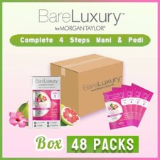 Morgan Taylor BareLuxury 4 Steps Energy - Pomelo  HIbiscus Box of 48 
