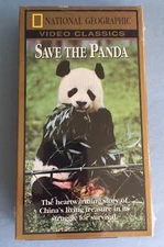 National Geographic Video Classics Save The Panda VHS New Unopened