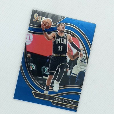 2019 Panini Select Courtside Blue Retail Trae Young #227, Hawks | eBay