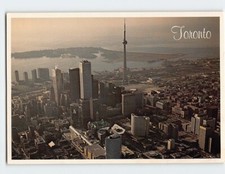 Postcard Aerial View of Toronto, Ontario, Canada
