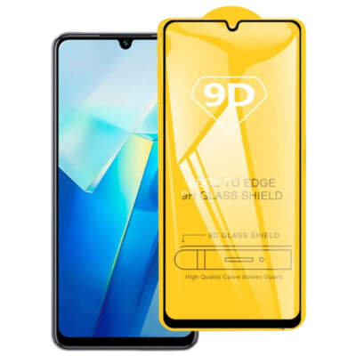 9D Full Glue Tempered Glass Screen Protector for Vivo T2/T2x