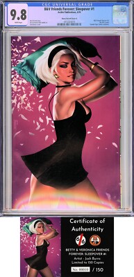 Betty & Veronica Friends Forever: Sleepover #1 - 616 Comics Burns Ex B - CGC 9.8