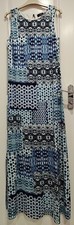 SALE New Wallis Blue Maxi Dress UK 10 Gift  Christmas