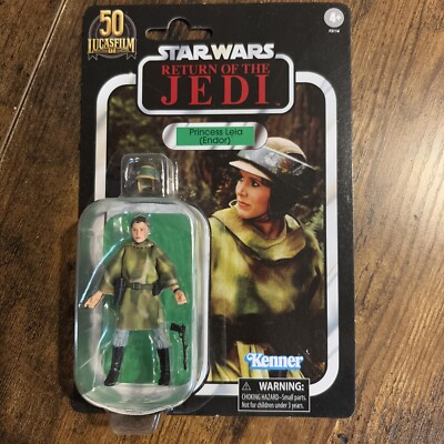 Kenner Star Wars Return of The Jedi Princess Leia Endor 50th Anniversary Figure