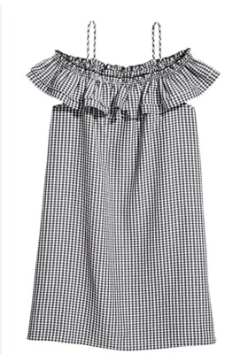 black and white checkered dress h&m H&M Dresses H&M Divided Plaid Mini Dress