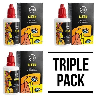 OTÉ CLEAN OTE Clean - Hard RGP & Soft Contact Lens Cleaner 120ml by Oté - Miraflow Crystal