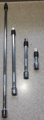 INDUSTRIAL LOCK-ON QUICK RELEASE EXTENSION BARS 3/8" DRIVE (USA SELLER) SALE !!!