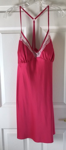 SECRET TREASURES Sleepwear Set Women’s L Vivid Pink Floral Valentine’s - Picture 6 of 11