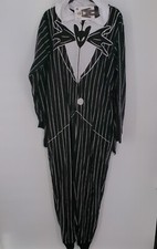 Disney Nightmare Before Christmas Jack Skellington Small Mens Union Suit Pajamas
