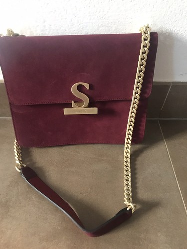 BORSA MIA BAG rossa con scritte, dimensioni media, nuova mai usata EUR  70,00 - PicClick IT