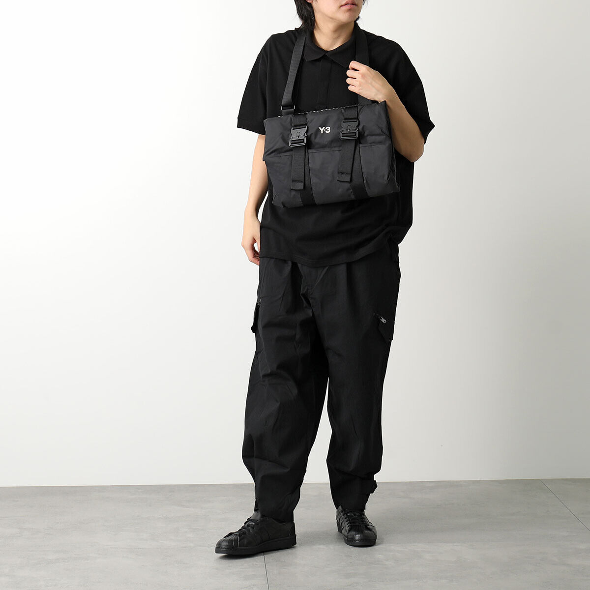 Y-3 Shoulder Bag CN X BODY Convertible CrossBody Black Y-3 Shoulder Bag CN X BODY Convertible CrossBody Black