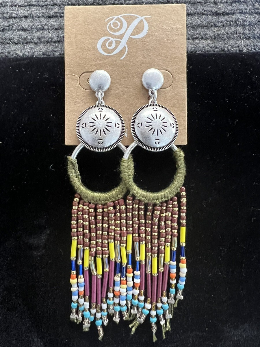 NWT Plunder Beaded Earrings