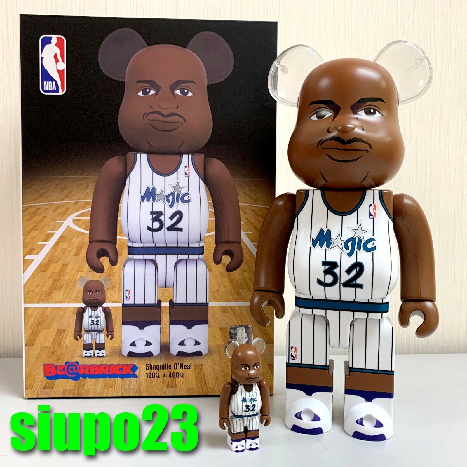 BE@RBRICK Shaquille O'Neal 100％ & 400％