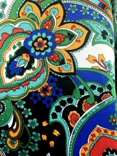 Vestidos Vintage psicodélico de tela para Mujeres