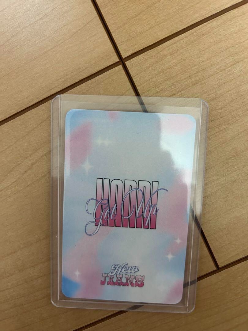 NewJeans HANNI Get Up Broadcast Photocard Limited Official Kpop